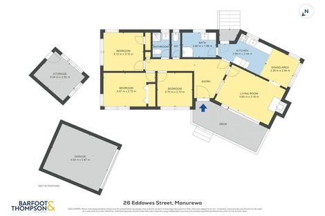 Photo of property in 26 Eddowes Street, Manurewa, Auckland, 2102