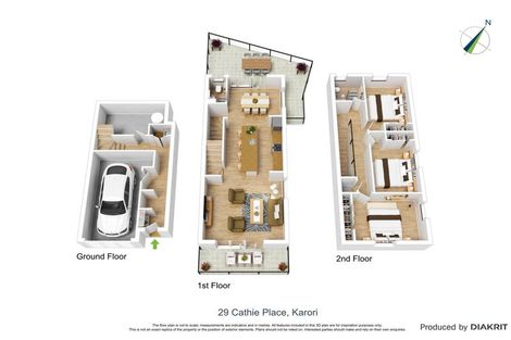 Photo of property in 29 Cathie Place, Karori, Wellington, 6012