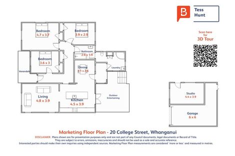Photo of property in 20 College Street, College Estate, Whanganui, 4500