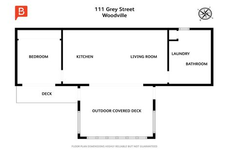Photo of property in 111 Grey Street, Woodville, 4920