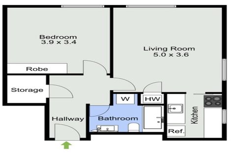Photo of property in Hobson Court Flats, 14/70u Hobson Street, Thorndon, Wellington, 6011