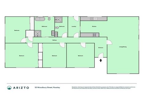 Photo of property in 53 Woodbury Street, Russley, Christchurch, 8042