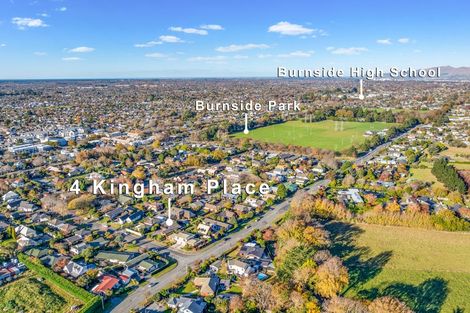 Photo of property in 4 Kingham Place, Avonhead, Christchurch, 8042