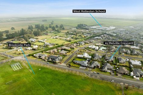 Photo of property in 15 Melville Crescent, Rolleston, 7614