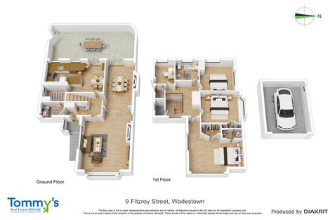 Photo of property in 9 Fitzroy Street, Wadestown, Wellington, 6012