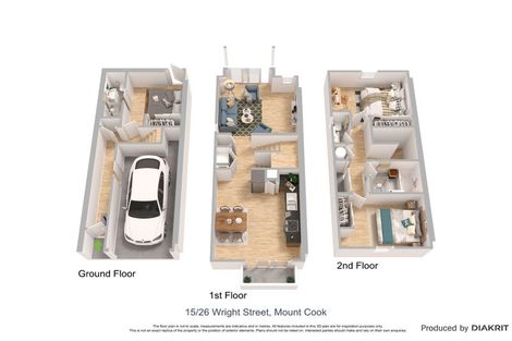 Photo of property in 15/26 Wright Street, Mount Cook, Wellington, 6021