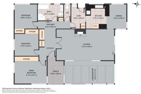 Photo of property in 20b Argentine Avenue, Miramar, Wellington, 6022