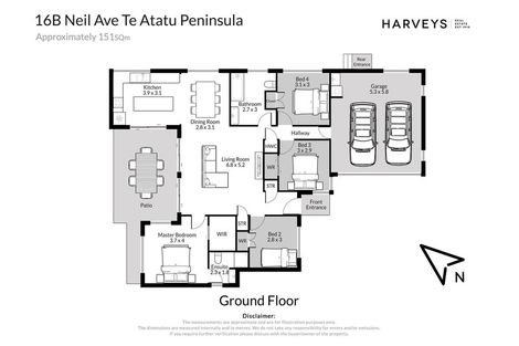 Photo of property in 16b Neil Avenue, Te Atatu Peninsula, Auckland, 0610