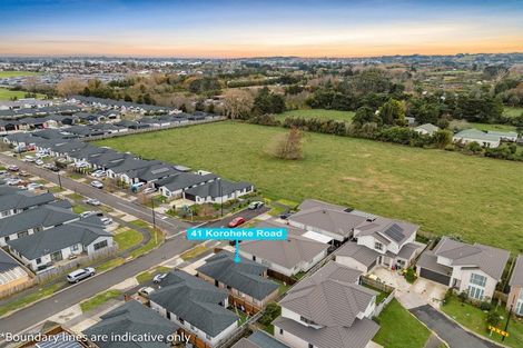 Photo of property in 41 Koroheke Road, Takanini, 2110