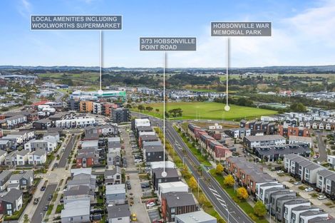 Photo of property in 3/73 Hobsonville Point Road, Hobsonville, Auckland, 0616