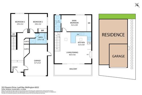 Photo of property in 352 Queens Drive, Lyall Bay, Wellington, 6022