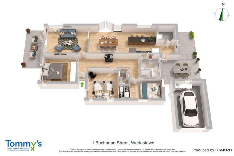 Photo of property in 1 Buchanan Street, Wadestown, Wellington, 6012