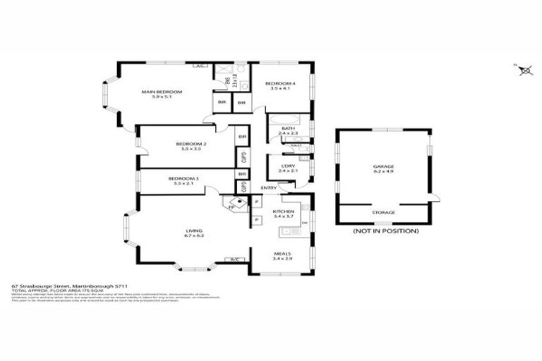 Photo of property in 67 Strasbourge Street, Martinborough, 5711