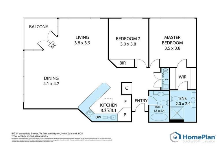Photo of property in Master Builders House, 4/234 Wakefield Street, Te Aro, Wellington, 6011