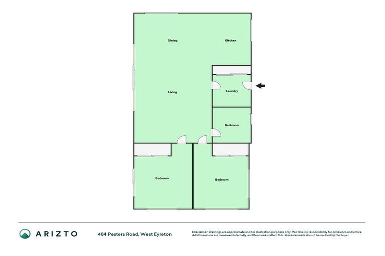 Photo of property in 484 Pesters Road, West Eyreton, Rangiora, 7475
