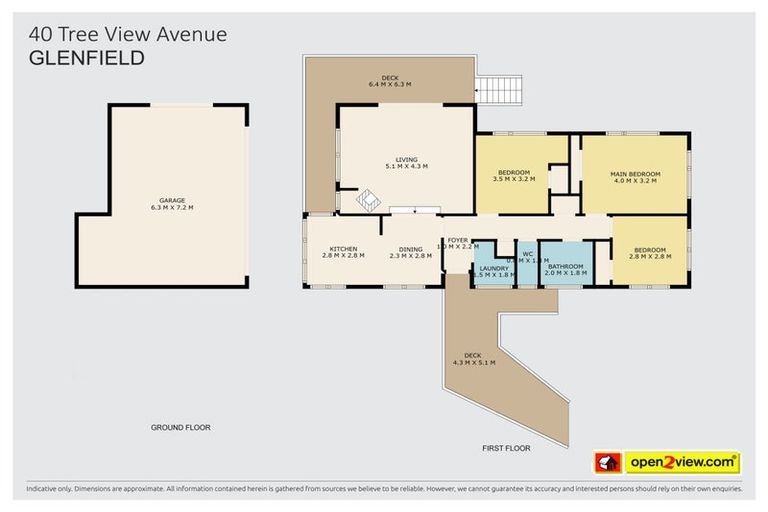 Photo of property in 40 Tree View Avenue, Glenfield, Auckland, 0629