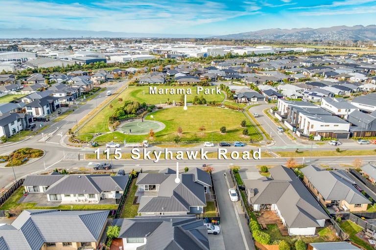 Photo of property in 115 Skyhawk Road, Wigram, Christchurch, 8042