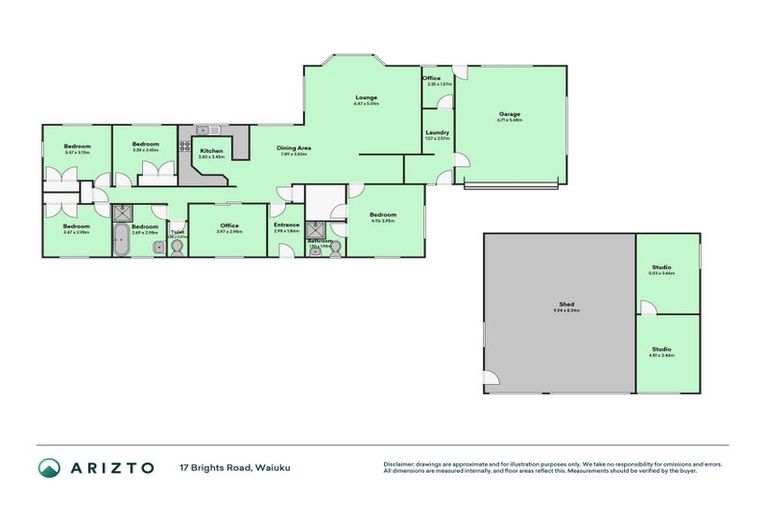 Photo of property in 17 Brights Road, Waiuku, 2123