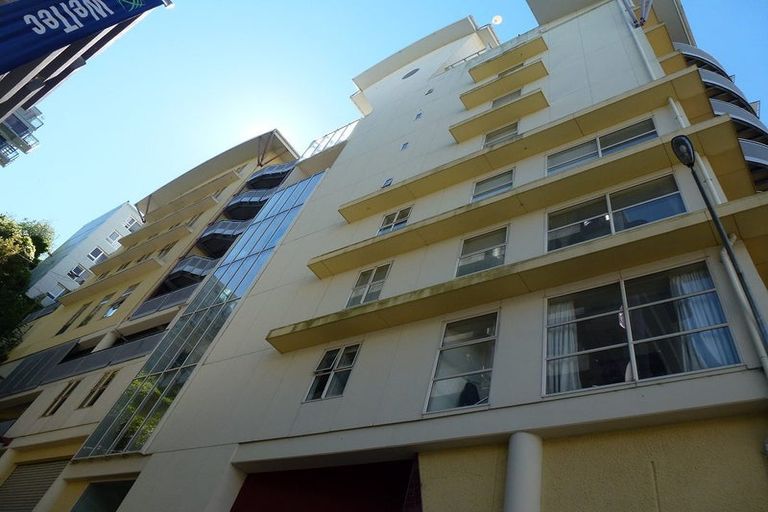 Photo of property in Sirocco Apartments, 810/8u Church Street, Wellington Central, Wellington, 6011