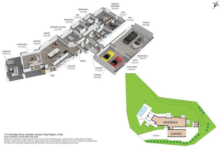 Photo of property in 171 Eskridge Drive, Eskdale, Napier, 4182