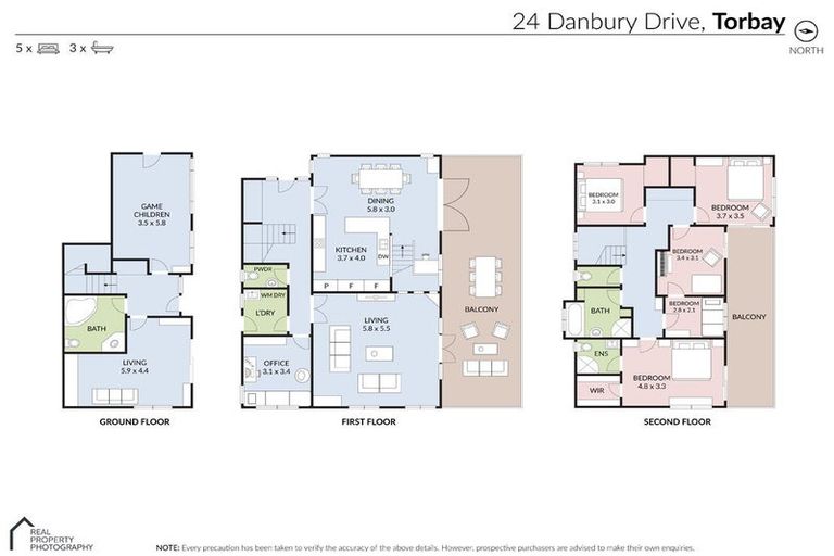 Photo of property in 24 Danbury Drive, Torbay, Auckland, 0630
