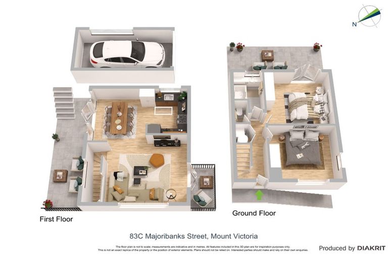 Photo of property in 83c Majoribanks Street, Mount Victoria, Wellington, 6011