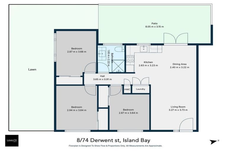 Photo of property in 8/74 Derwent Street, Island Bay, Wellington, 6023