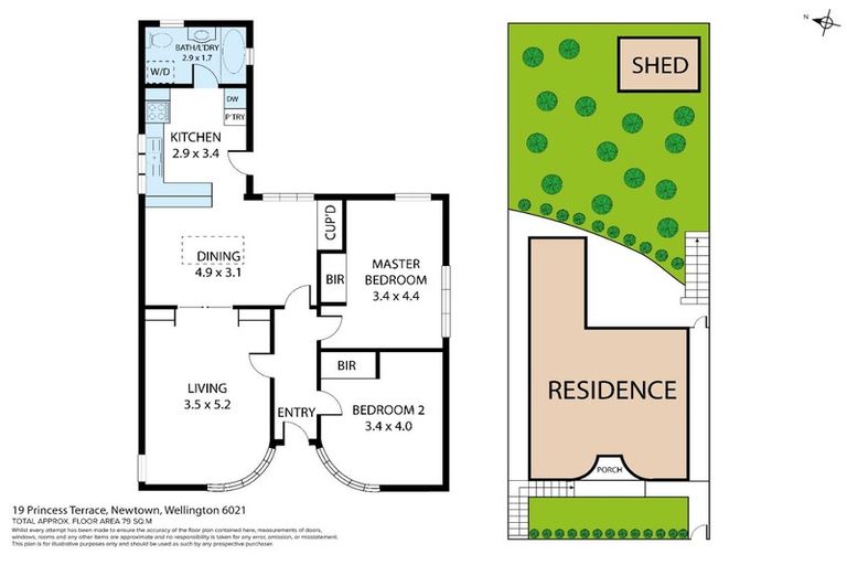 Photo of property in 19 Princess Terrace, Newtown, Wellington, 6021