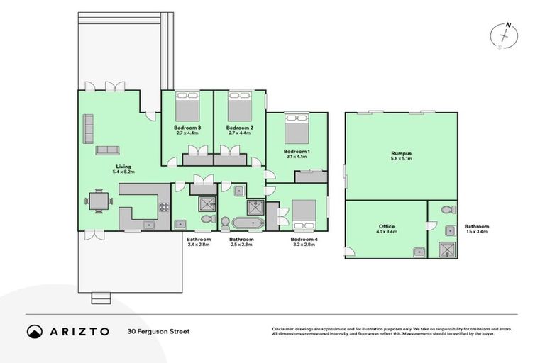 Photo of property in 30 Ferguson Street, Mangere East, Auckland, 2024