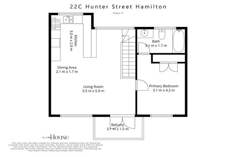 Photo of property in 22c Hunter Street, Hamilton Lake, Hamilton, 3204