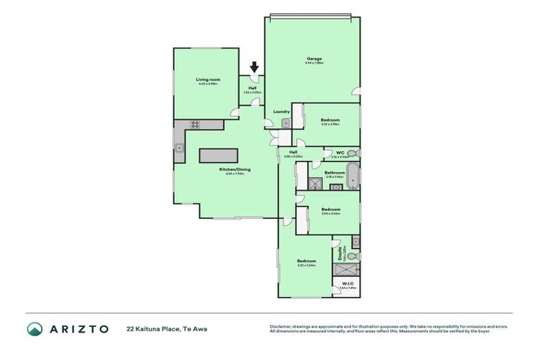 Photo of property in 22 Kaituna Place, Te Awa, Napier, 4110
