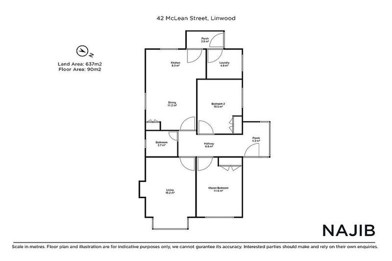 Photo of property in 42 Mclean Street, Linwood, Christchurch, 8062