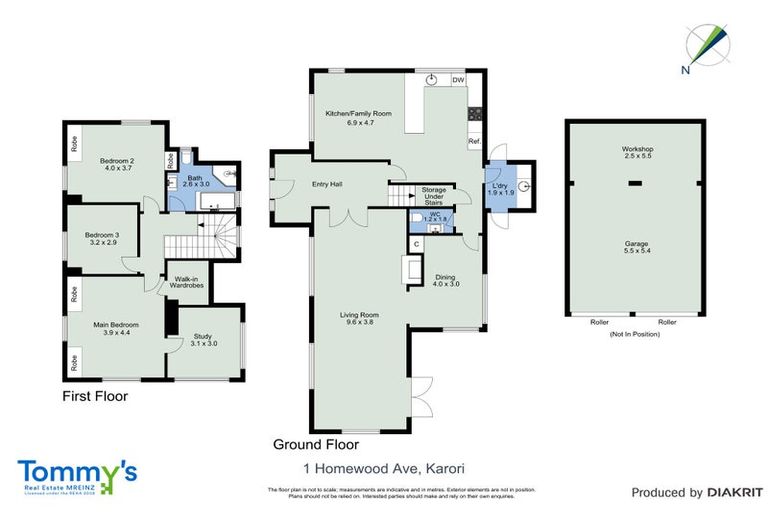 Photo of property in 1 Homewood Avenue, Karori, Wellington, 6012