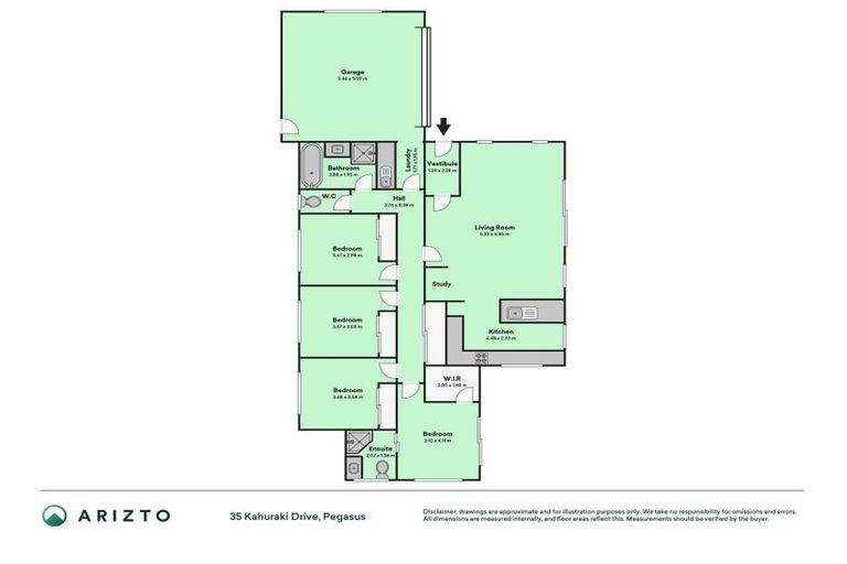 Photo of property in 35 Kahuraki Drive, Pegasus, 7612