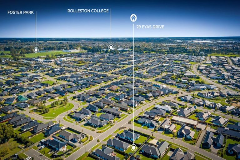 Photo of property in 29 Eyas Drive, Rolleston, 7615