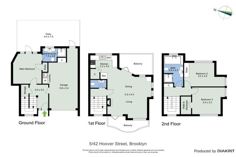 Photo of property in 5/42 Hoover Street, Brooklyn, Wellington, 6021