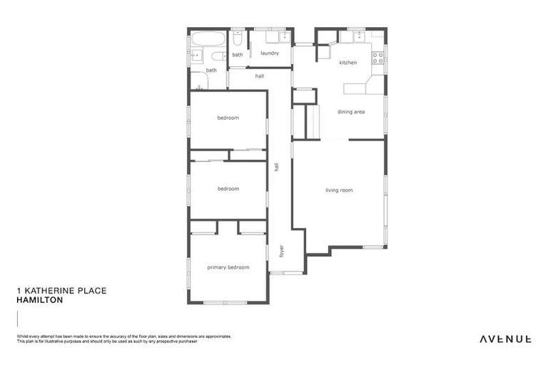Photo of property in 1 Katherine Place, Melville, Hamilton, 3206