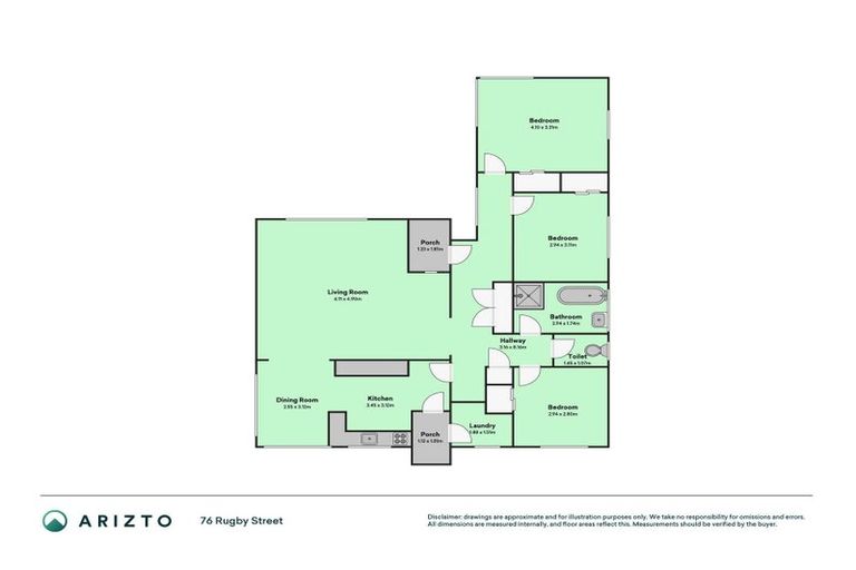 Photo of property in 76 Rugby Street, Awapuni, Palmerston North, 4412