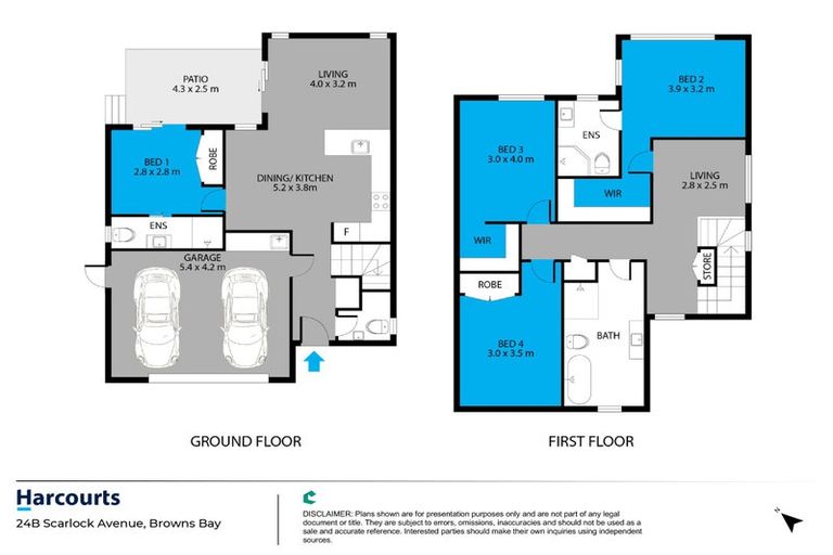 Photo of property in 24b Scarlock Avenue, Browns Bay, Auckland, 0630