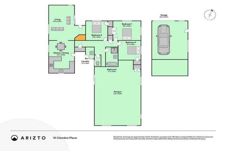 Photo of property in 10 Clendon Place, Manurewa, Auckland, 2102