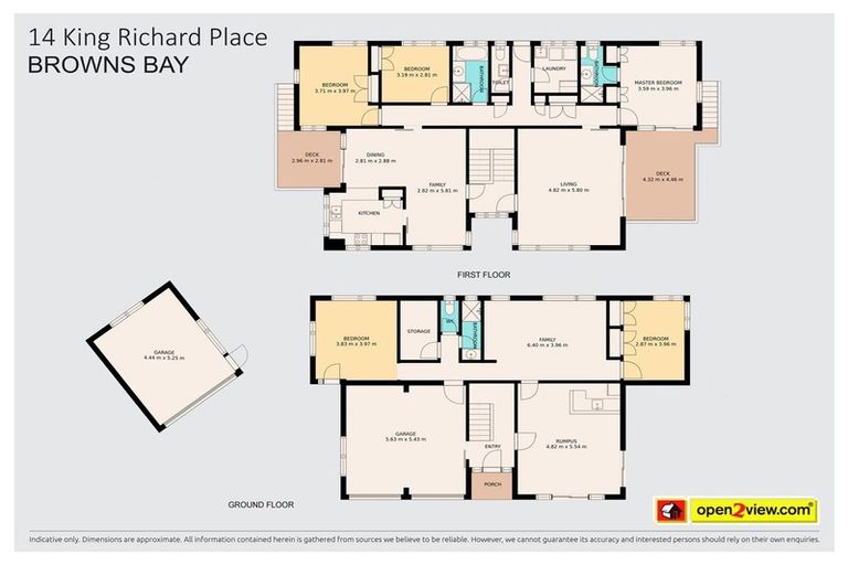Photo of property in 14 King Richard Place, Browns Bay, Auckland, 0630
