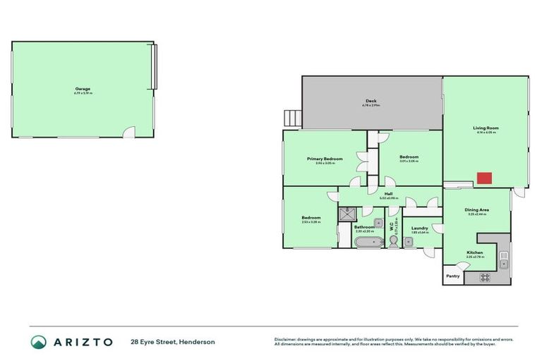 Photo of property in 28 Eyre Street, Henderson, Auckland, 0612