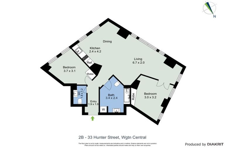Photo of property in Quest Wellington Serviced Apart, 33u2b Hunter Street, Wellington Central, Wellington, 6011