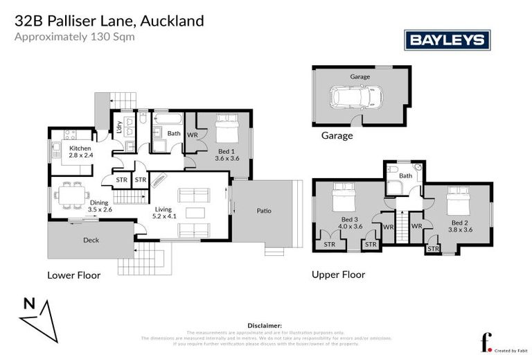 Photo of property in 2/32 Palliser Lane, Browns Bay, Auckland, 0630
