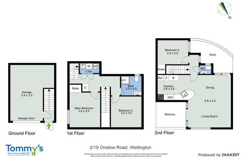 Photo of property in 2/19 Onslow Road, Khandallah, Wellington, 6035