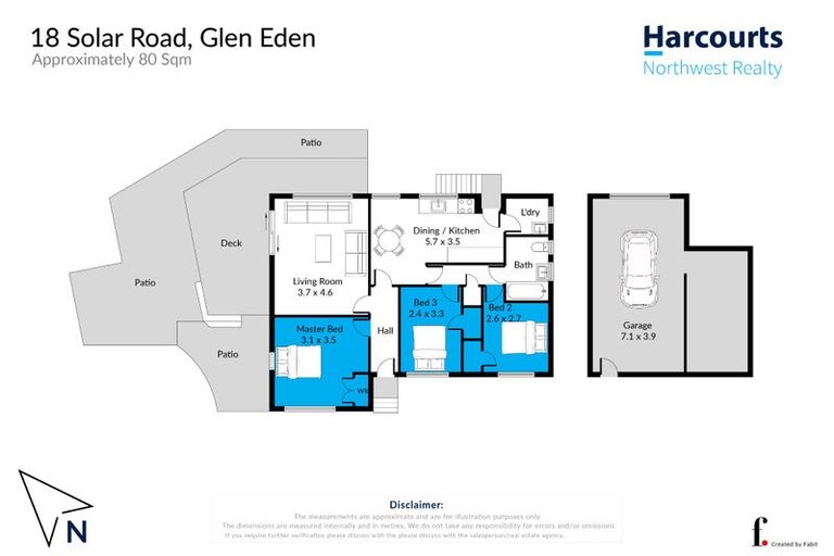 Photo of property in 18 Solar Road, Glen Eden, Auckland, 0602