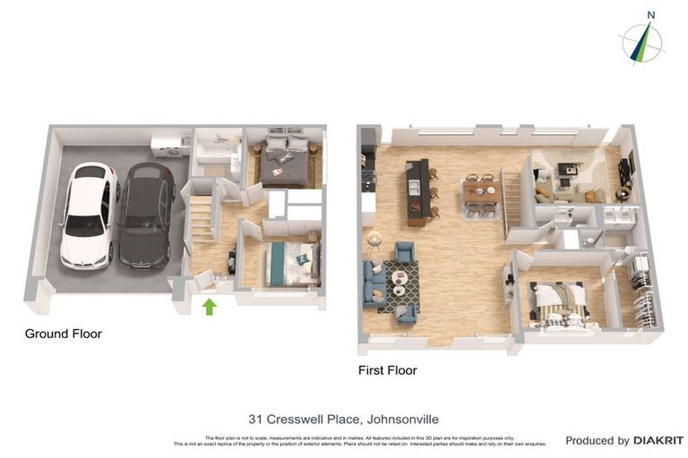 Photo of property in 31 Cresswell Place, Johnsonville, Wellington, 6037