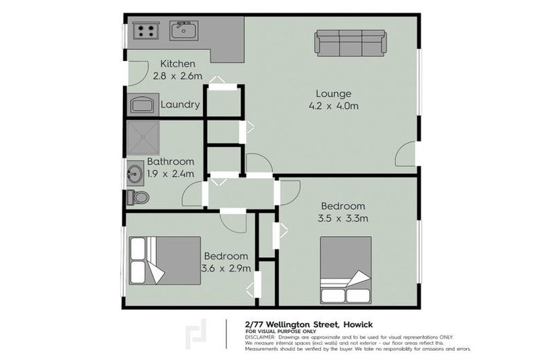 Photo of property in 2/77a Wellington Street, Howick, Auckland, 2014