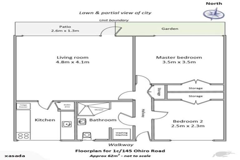 Photo of property in 1c/145 Ohiro Road, Brooklyn, Wellington, 6021