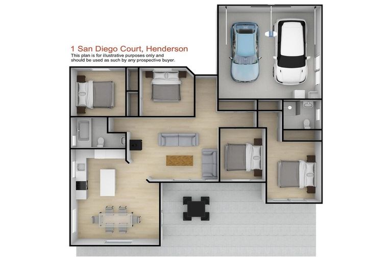 Photo of property in 1 San Diego Court, Henderson, Auckland, 0612